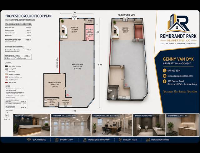 Business property to rent in REMBRANDT PARK